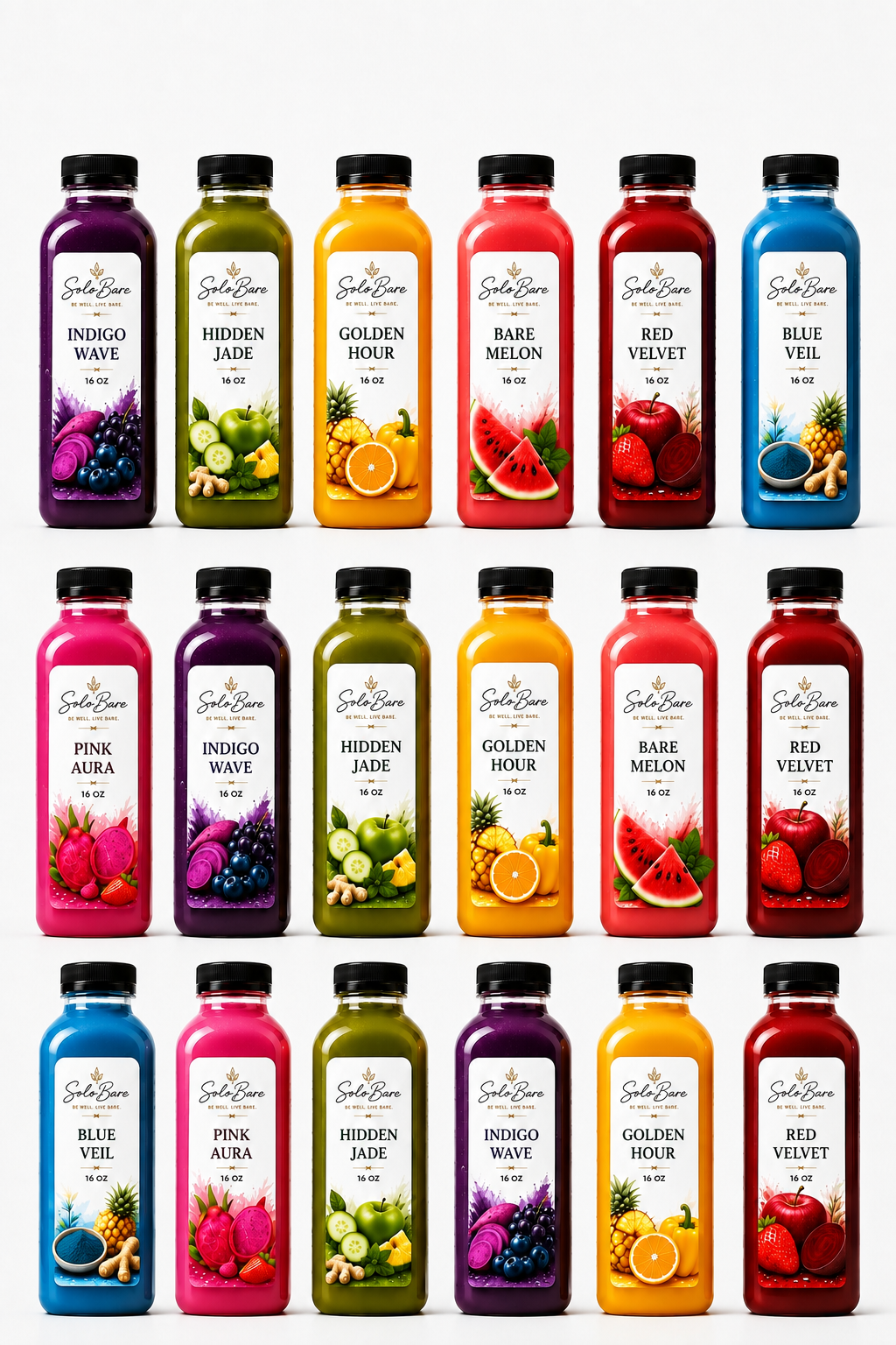 Solobare - Juice Cleanse Three Day