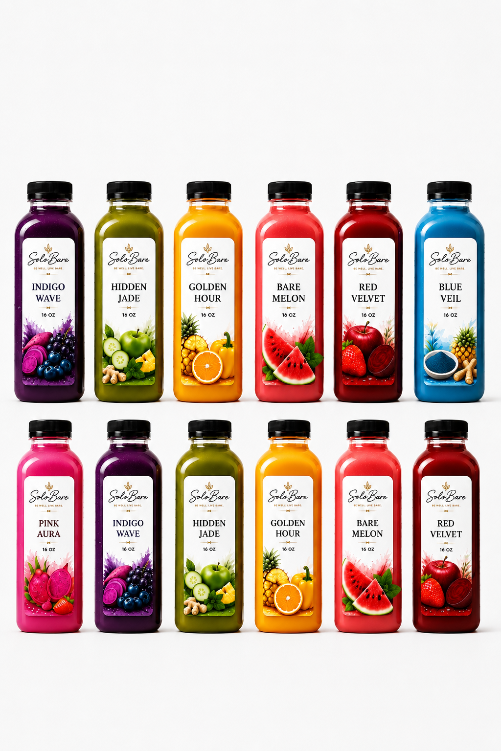 Solobare - Juice Cleanse Two Day