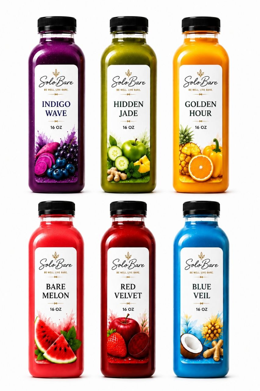 Solobare - Juice Cleanse One Day